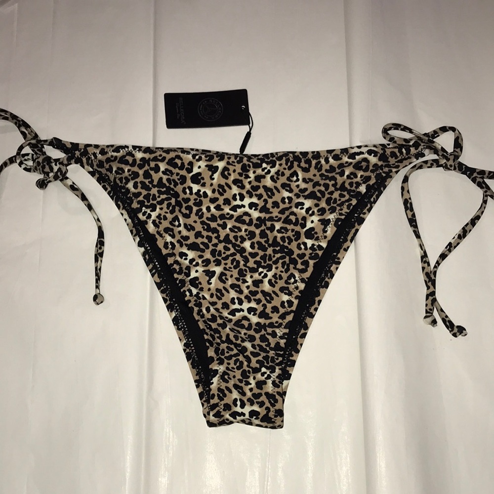 NEW Relleciga Leopard Print Bikini Bottom
